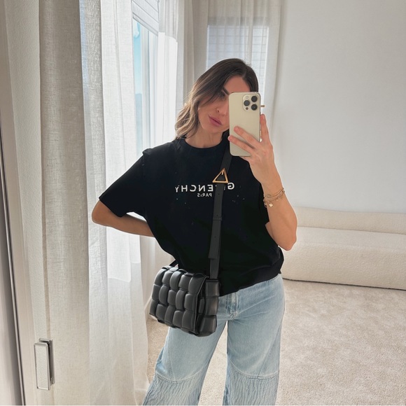 Givenchy Distressed Short Sleeve Tee Shirt Black - Picture 8 of 13